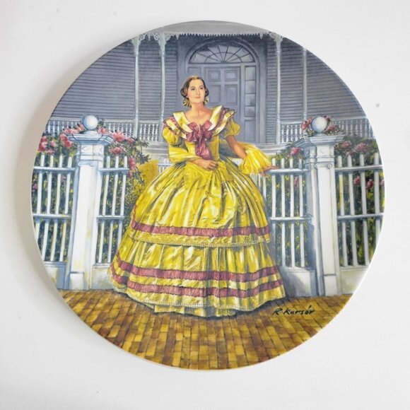 Gone with the Winds Melanie Collector's Plate - Picture 1 of 6